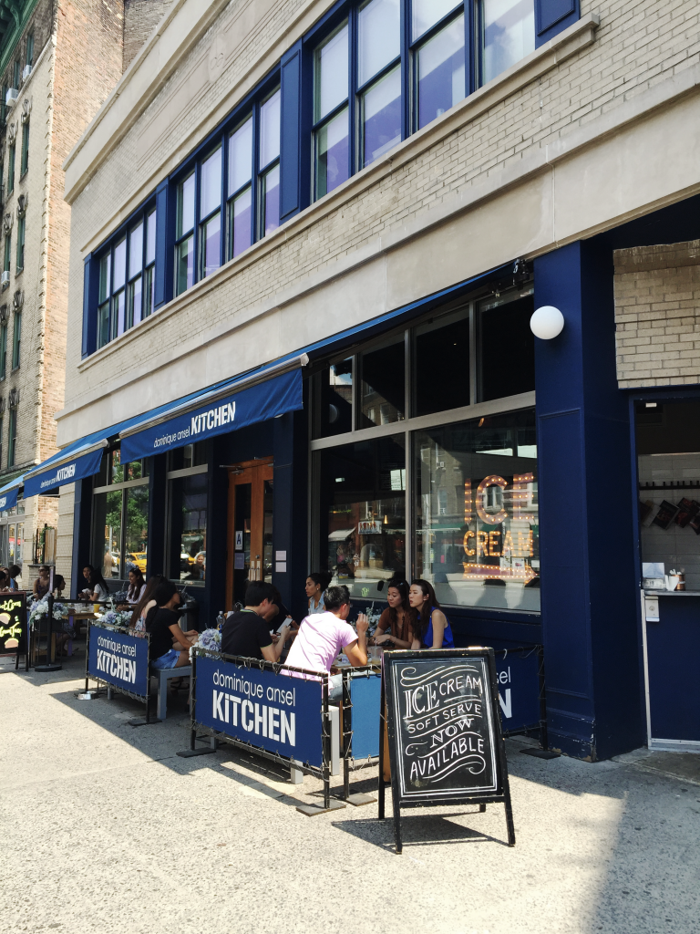 dominique ansel kitchen, west village patio seating